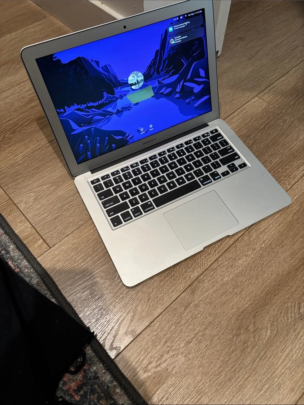 Apple Silver MacBook — Aluminum Finish Laptop